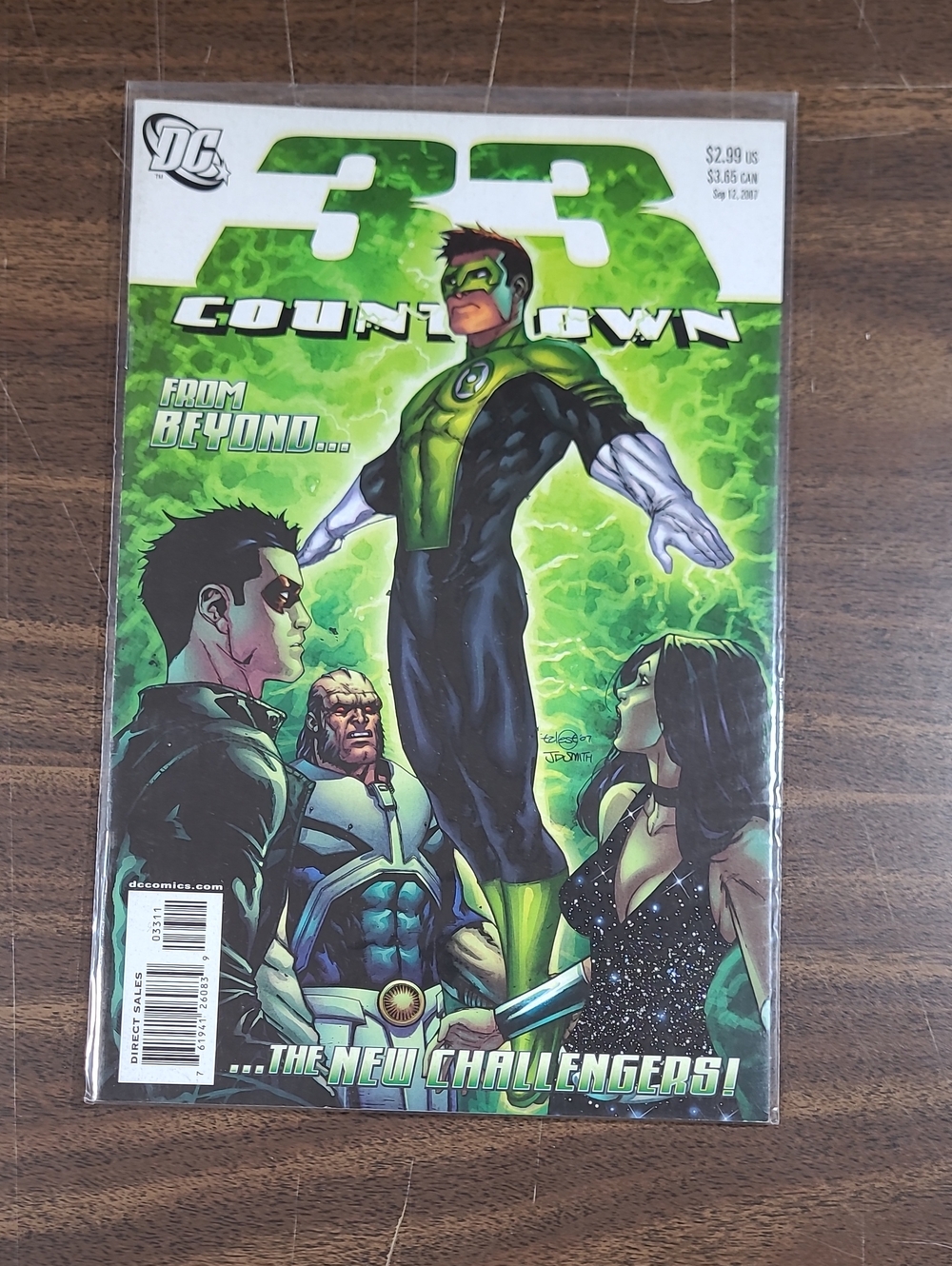 DC Green Lantern #33 Countdown Comic Book - September 12, 2007 Bagged